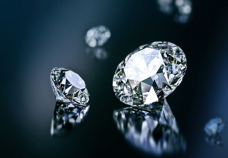 Moissanite Round White