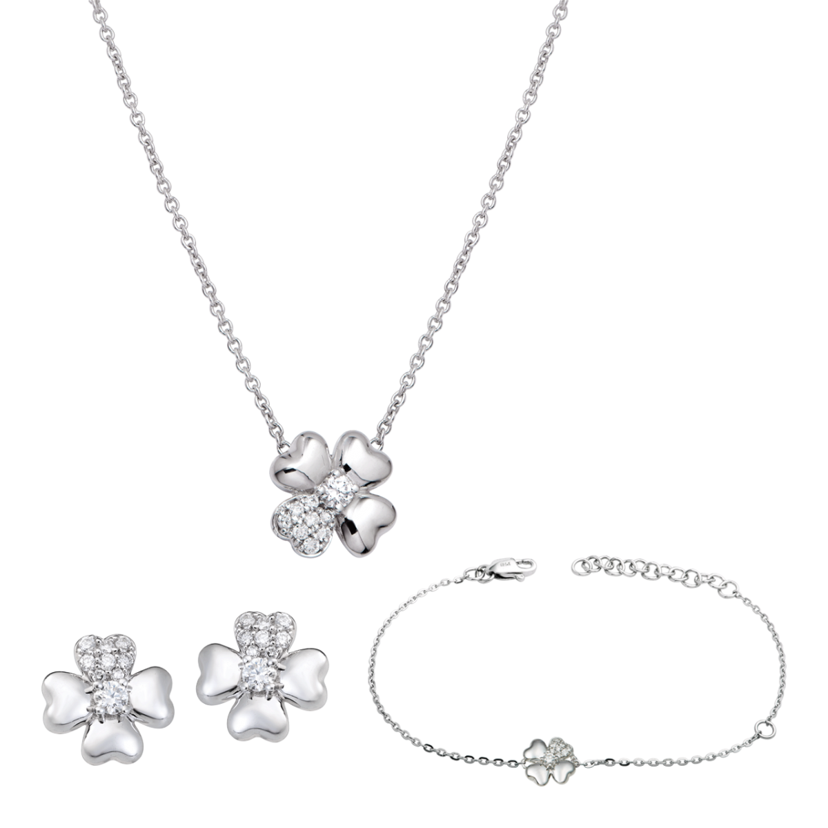 Một bộ trang sức kim cương