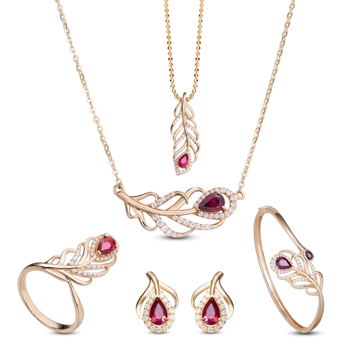 Bộ trang sức kim cương PNJ