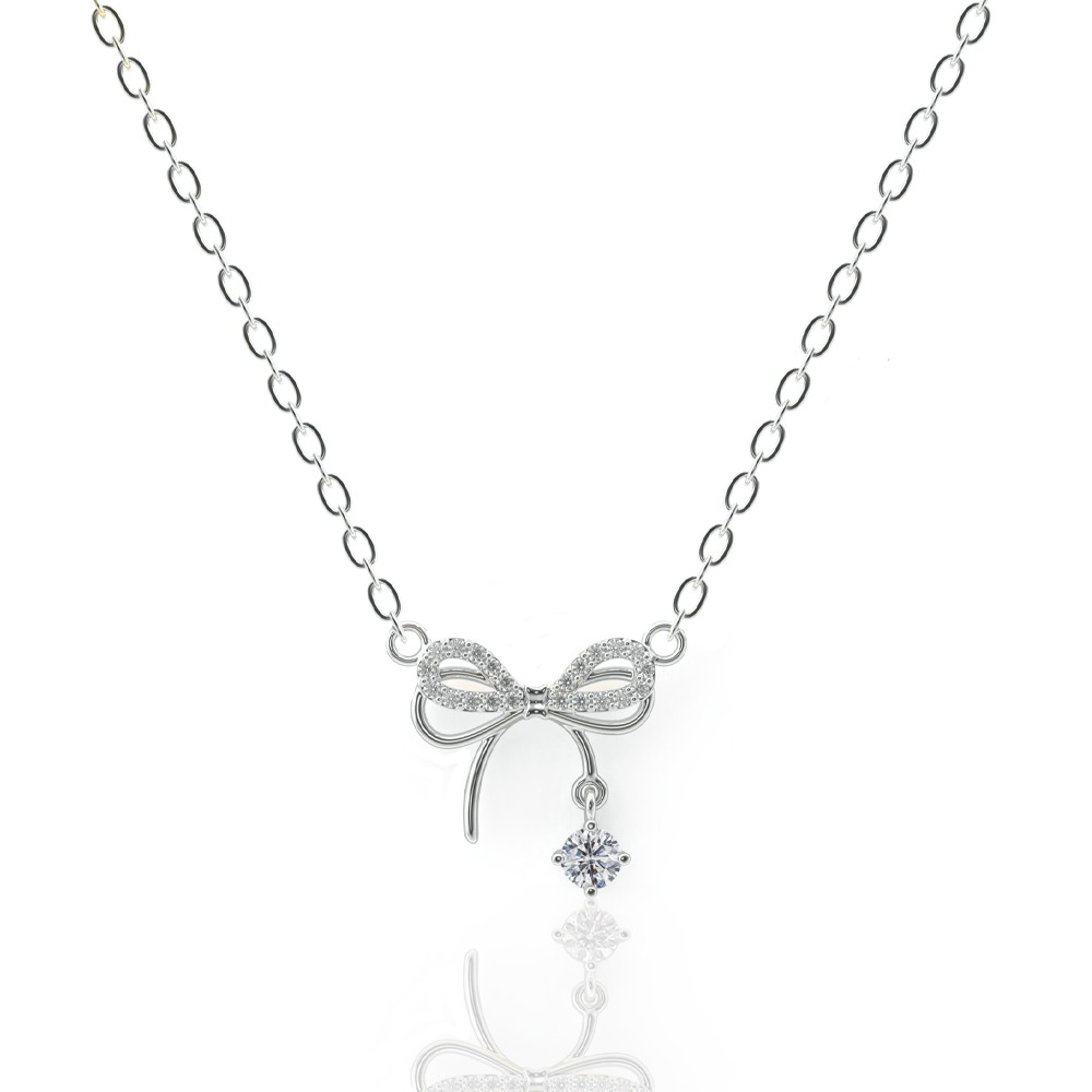 Dây Chuyền Kim Cương Vàng Trắng Glosbe & Co