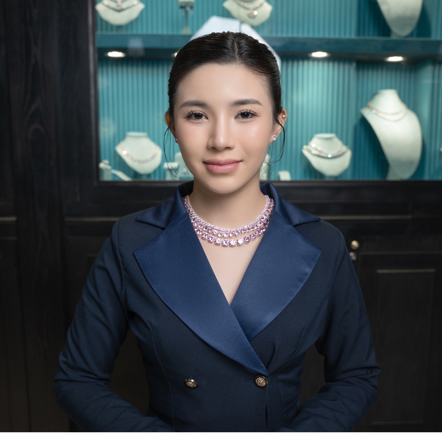 Dây chuyền Tennis Hồng Glosbe & Co