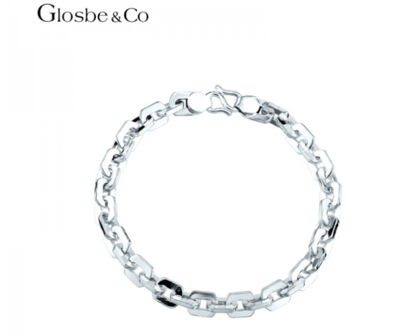 Lắc tay bạc nam mắt xích mang đậm vẻ đẹp truyền thống