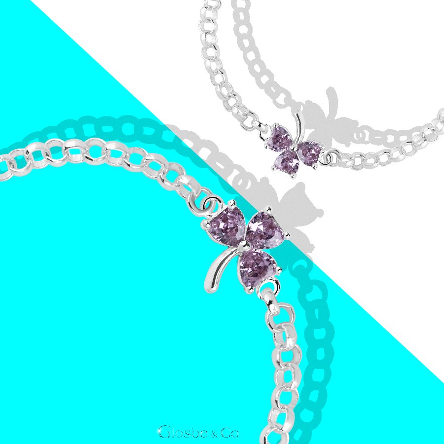 Lắc bạc cho bé gái