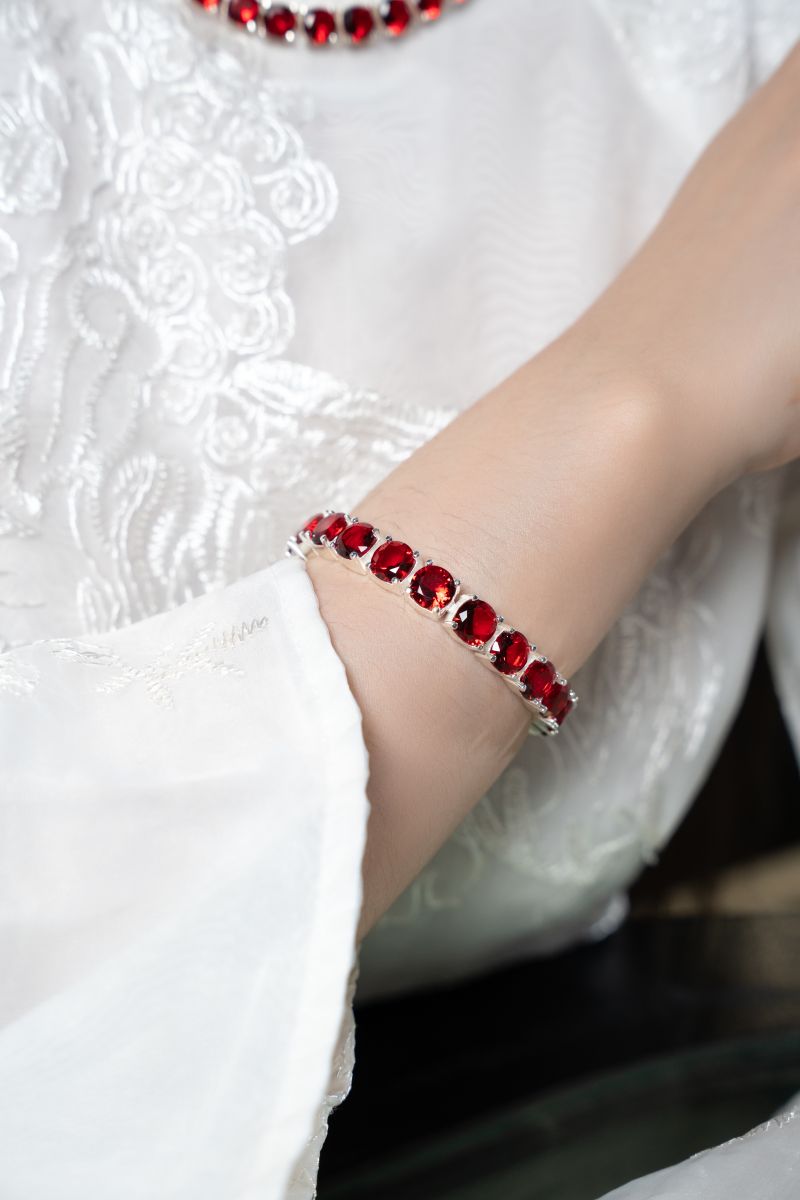 Lắc Tennis Đá CZ Glosbe & Co