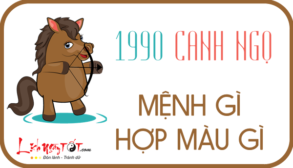 Sinh năm 1990 hợp màu gì