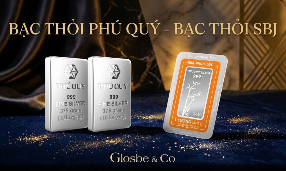 Nên mua bạc thỏi Phú Quý hay bạc thỏi SBJ?