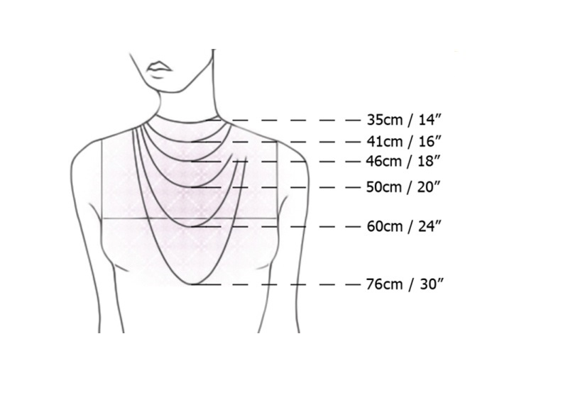 Chọn dây chuyền theo dáng người