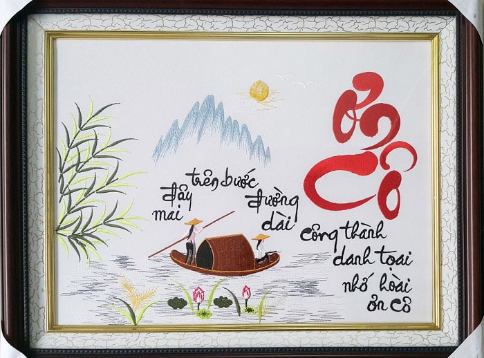 Tranh chữ tri ân
