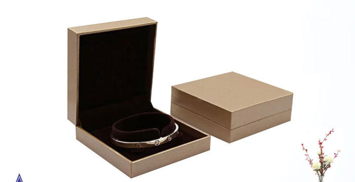 Hộp quà đựng lắc tay đôi khắc tên