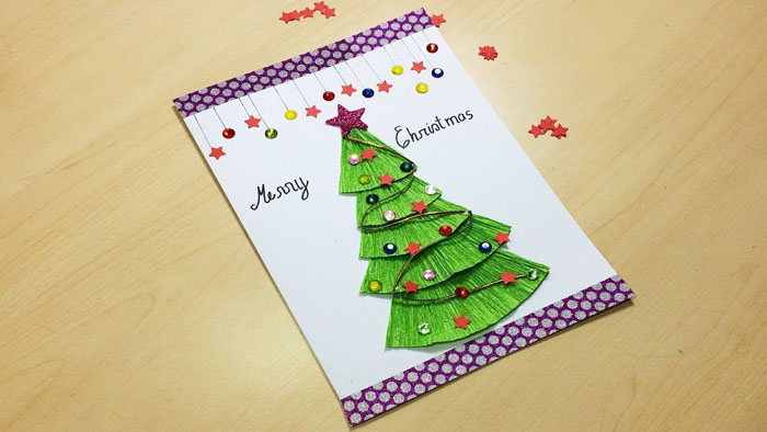 Thiệp giáng sinh handmade - quà tặng noel cho người yêu