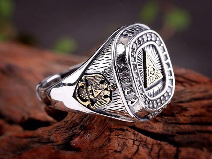 Nhẫn bạc nam - quà tặng noel cho bạn trai