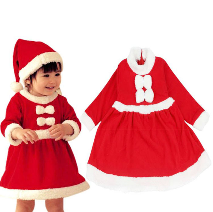 Trang phục ông già noel - quà tặng noel cho bé sơ sinh
