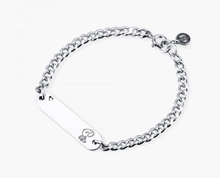 Lắc tay bạc cho bé - quà tặng noel cho bé sơ sinh