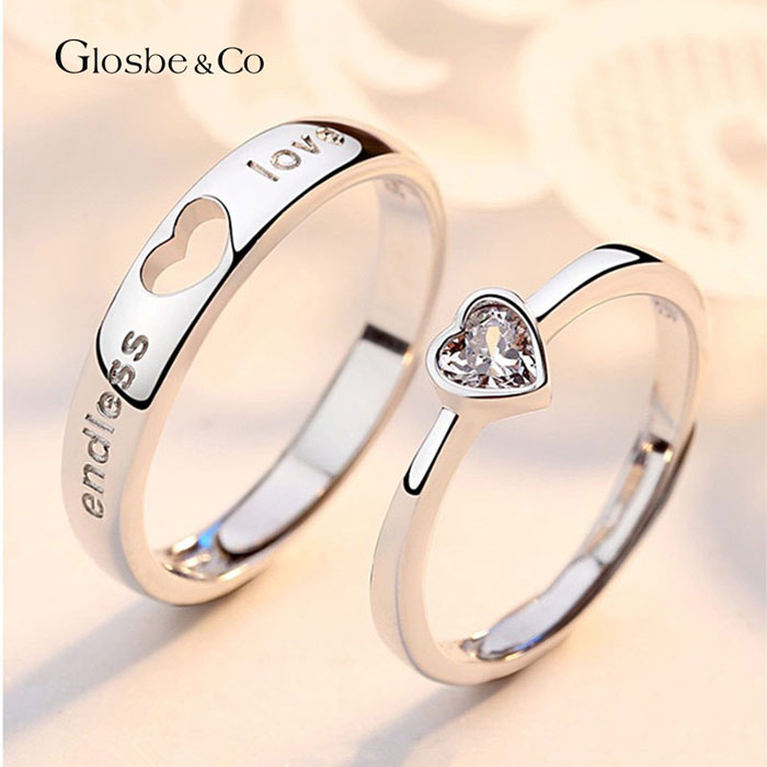 Nhẫn đôi tuyệt đẹp - quà tặng noel cho người yêu