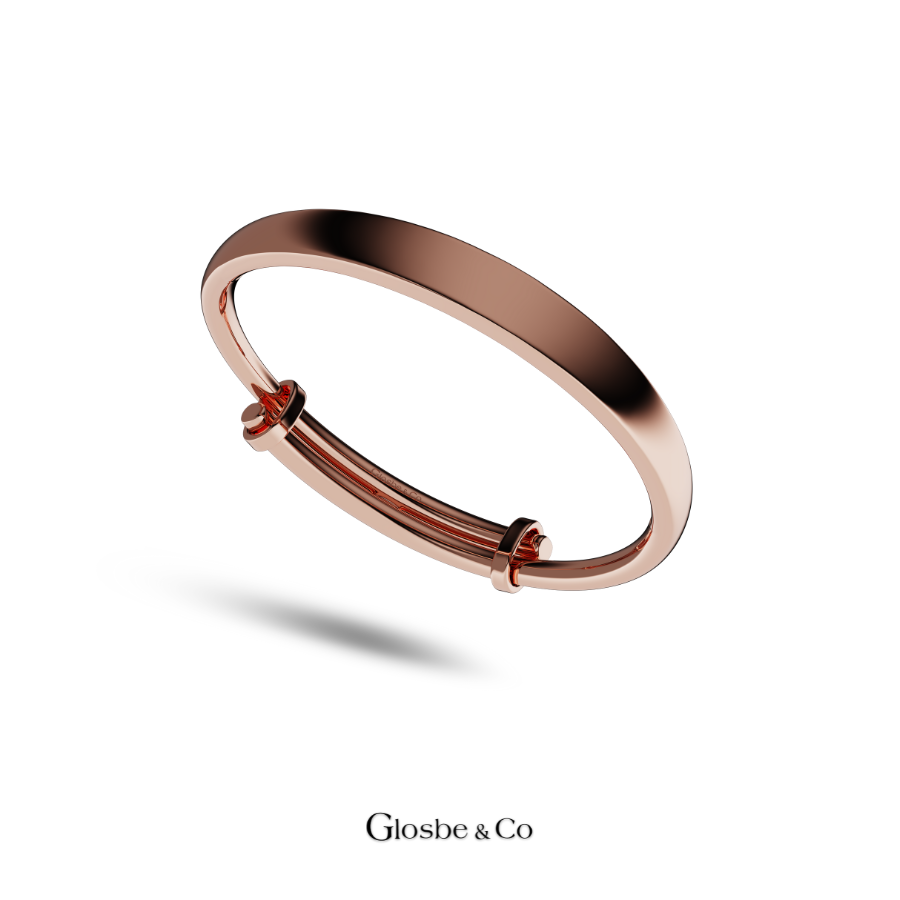 Vòng Bạc Tròn Nguyên Chất Cho Bé