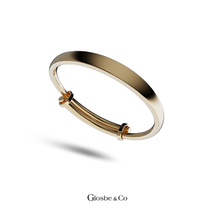 Vòng Bạc Tròn Nguyên Chất Cho Bé