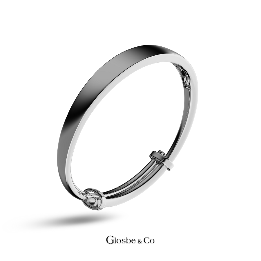 Vòng Bạc Tròn Nguyên Chất Cho Bé