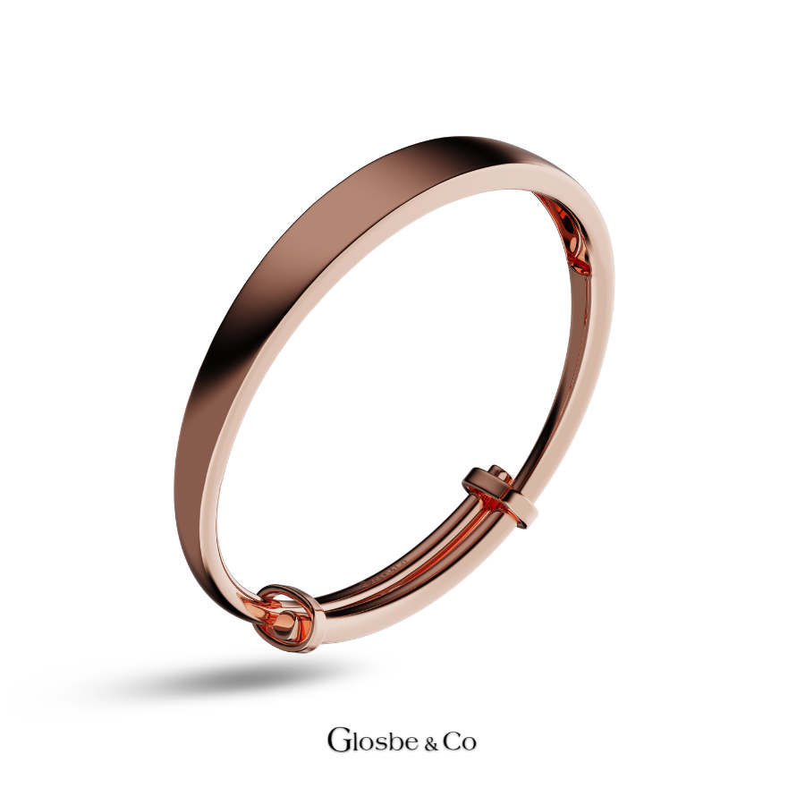 Vòng Bạc Tròn Nguyên Chất Cho Bé