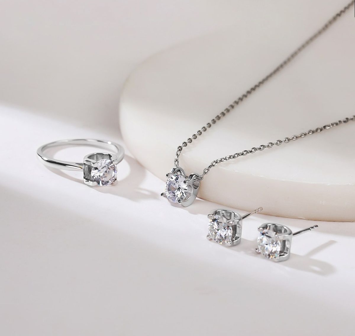 Bộ trang sức bạc Glosbe & Co