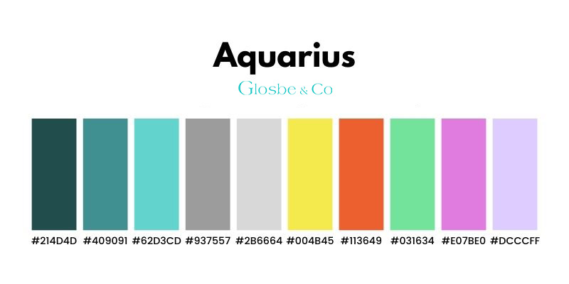 Màu sắc hợp với cung Bảo Bình