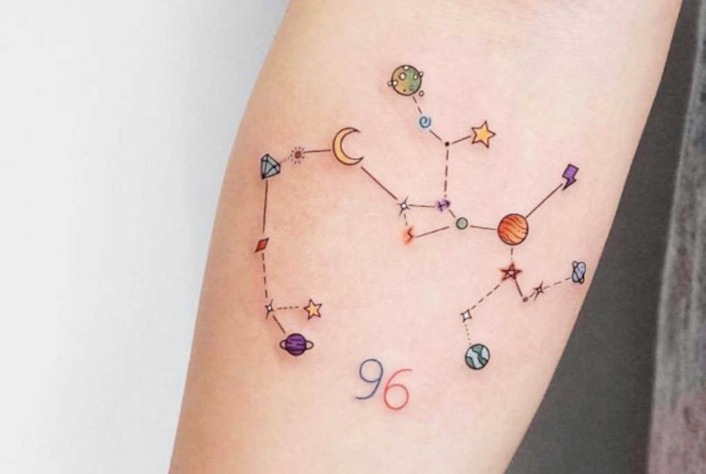 Hình xăm cung Nhân Mã