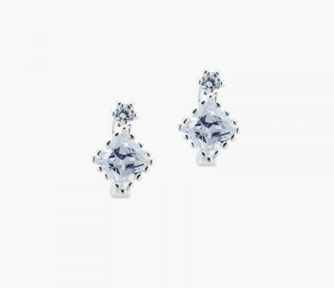 Bông tai bạc Diamond Ver1