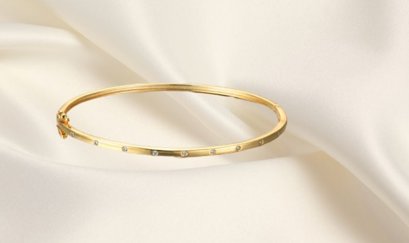 Lắc Tay Vàng 18k Bản Tròn Glosbe & Co