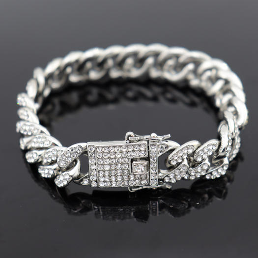 Lắc Tay Nam Vàng Trắng