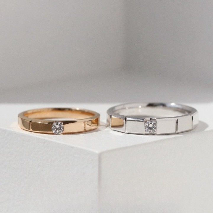 Nhẫn cưới thiết kế Glosbe