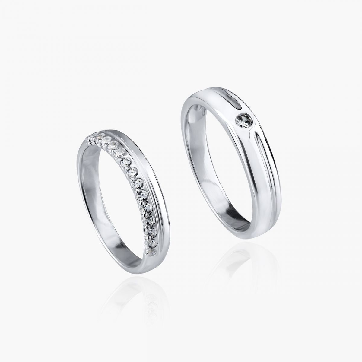 Nhẫn Đôi Glosbe - Món quà tặng 8/3 cho nàng