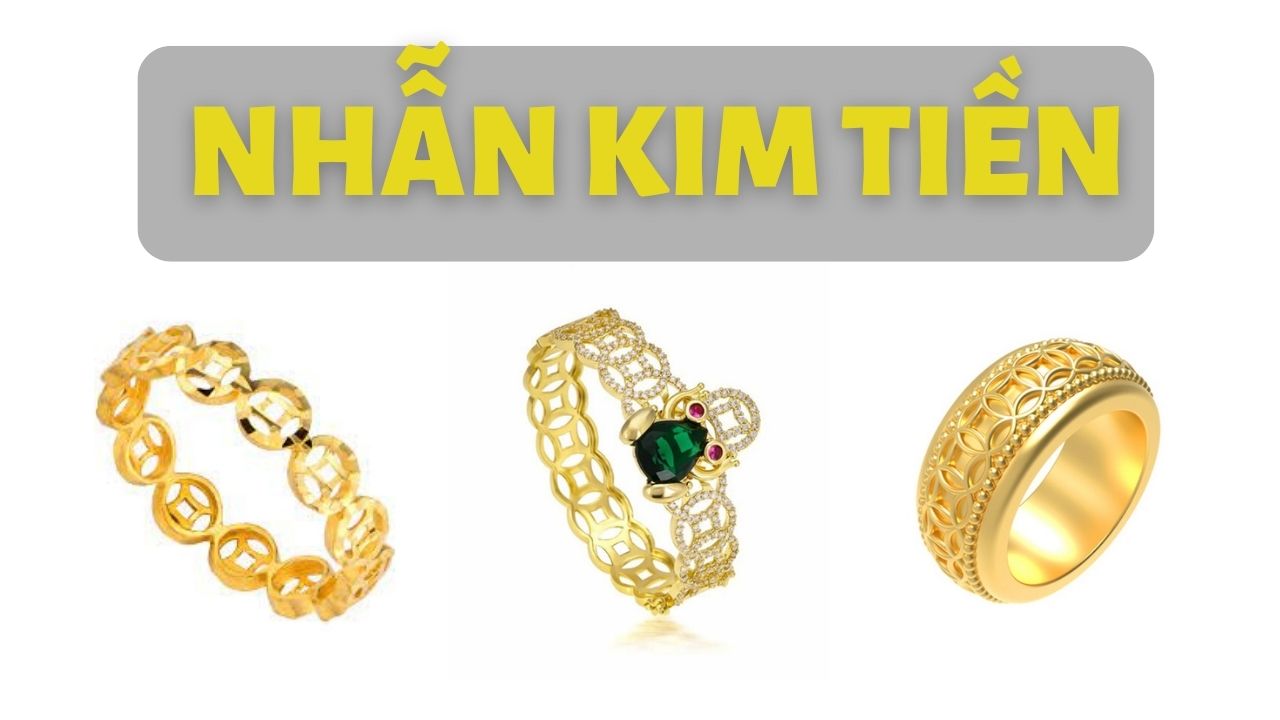 Nhẫn kim tiền hợp mệnh kim