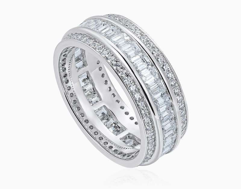 Mua nhẫn nam vàng trắng đảm bảo chất lượng tại Glosbe & Co