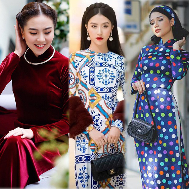 mặc áo dài đeo phụ kiện gì