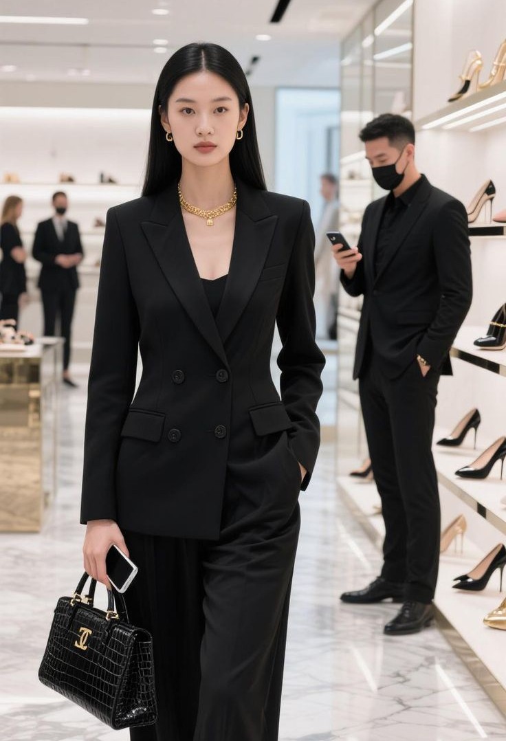 Tone đen phù hợp với mệnh thủy