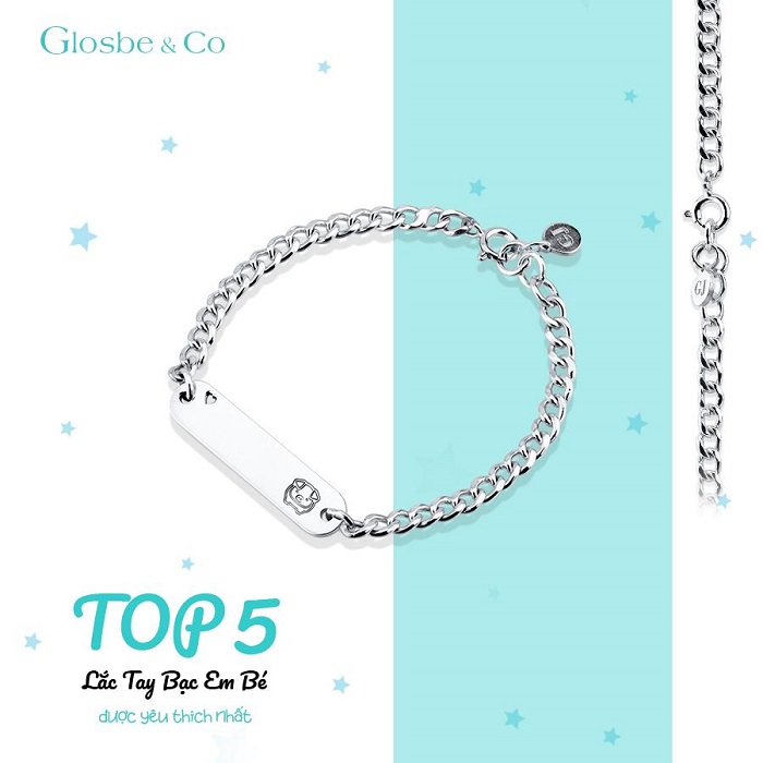 Lắc tay bạc nguyên chất hình ủn ỉn rất dễ thương