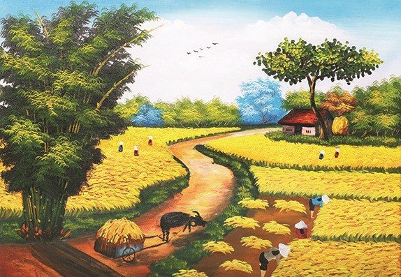 Tranh phong thủy mệnh Thổ