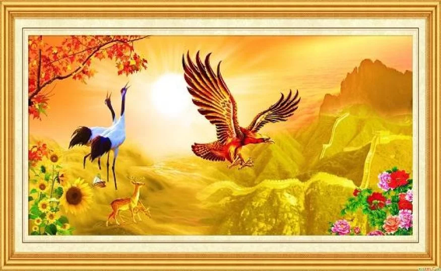 Tranh hợp với mệnh kim