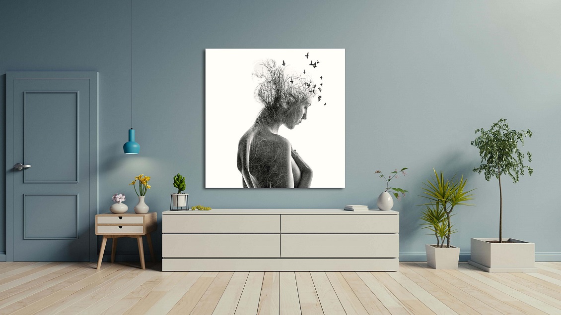 Trang treo tường nghệ thuật - Món quà 8/3 ý nghĩa