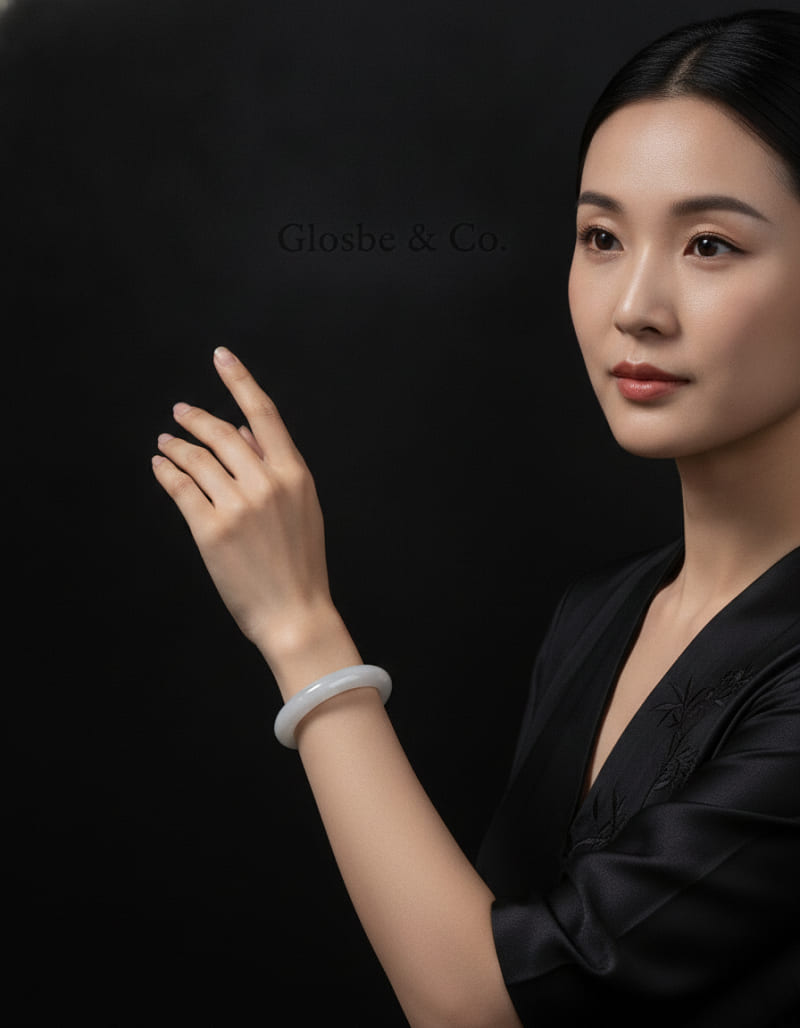 Tìm hiểu ý nghĩa của vòng phỉ thuý tròn trơn.